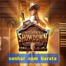 sonhar com barata jogo do bicho